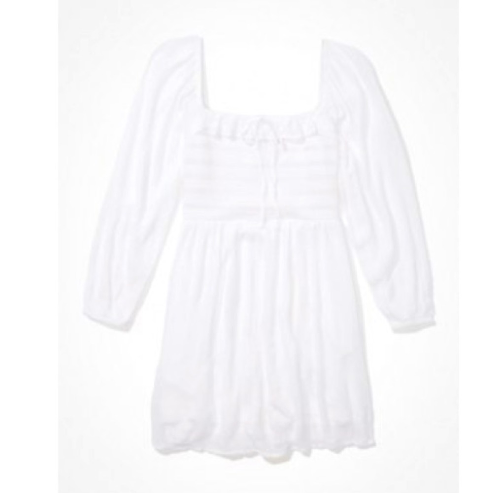 Long sleeve ruffle dress